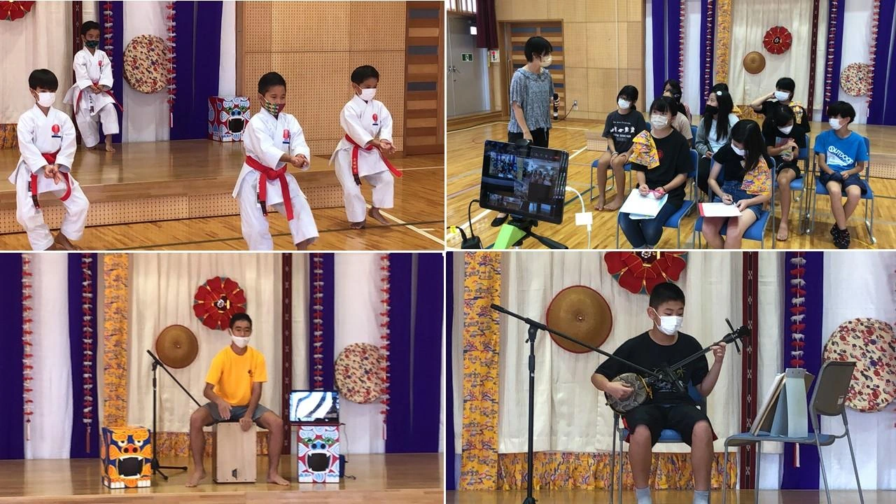 2022香港沖繩Zoom音樂文化交流沖繩學生表演